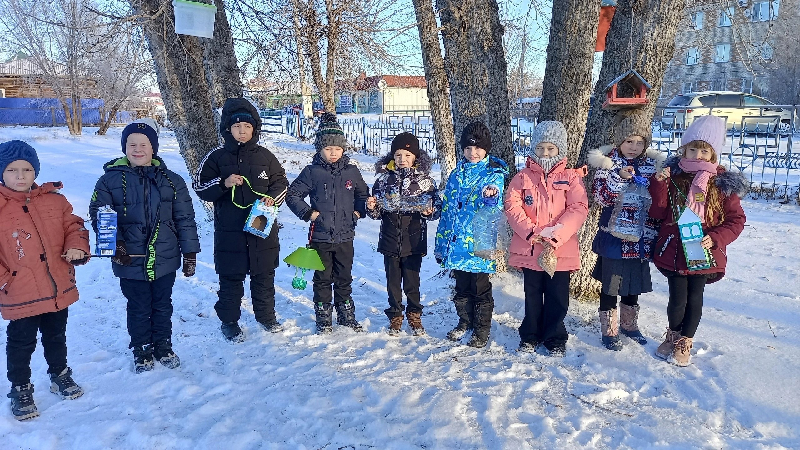 Акция &amp;quot;Помоги пернатым друзьям&amp;quot;.