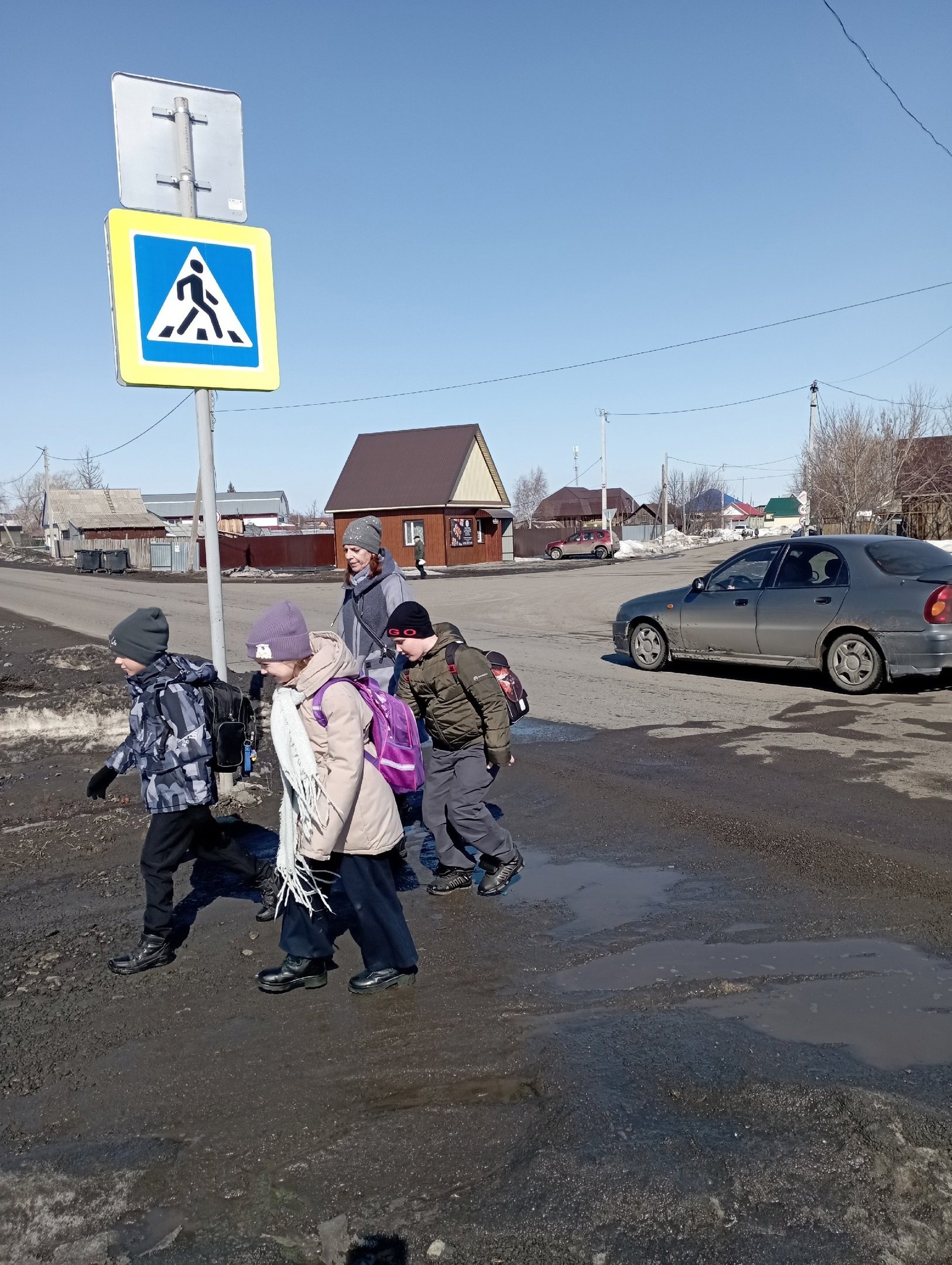 Родительски патруль в действии.