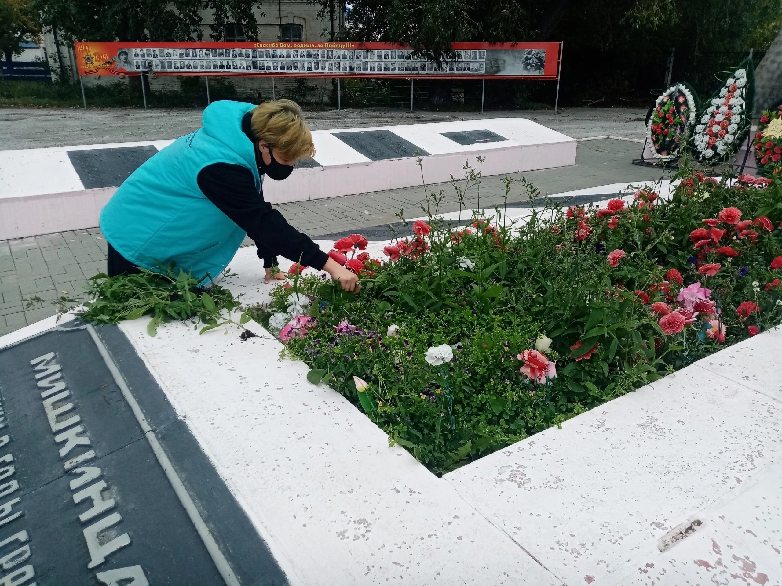 Волонтёры в деле.