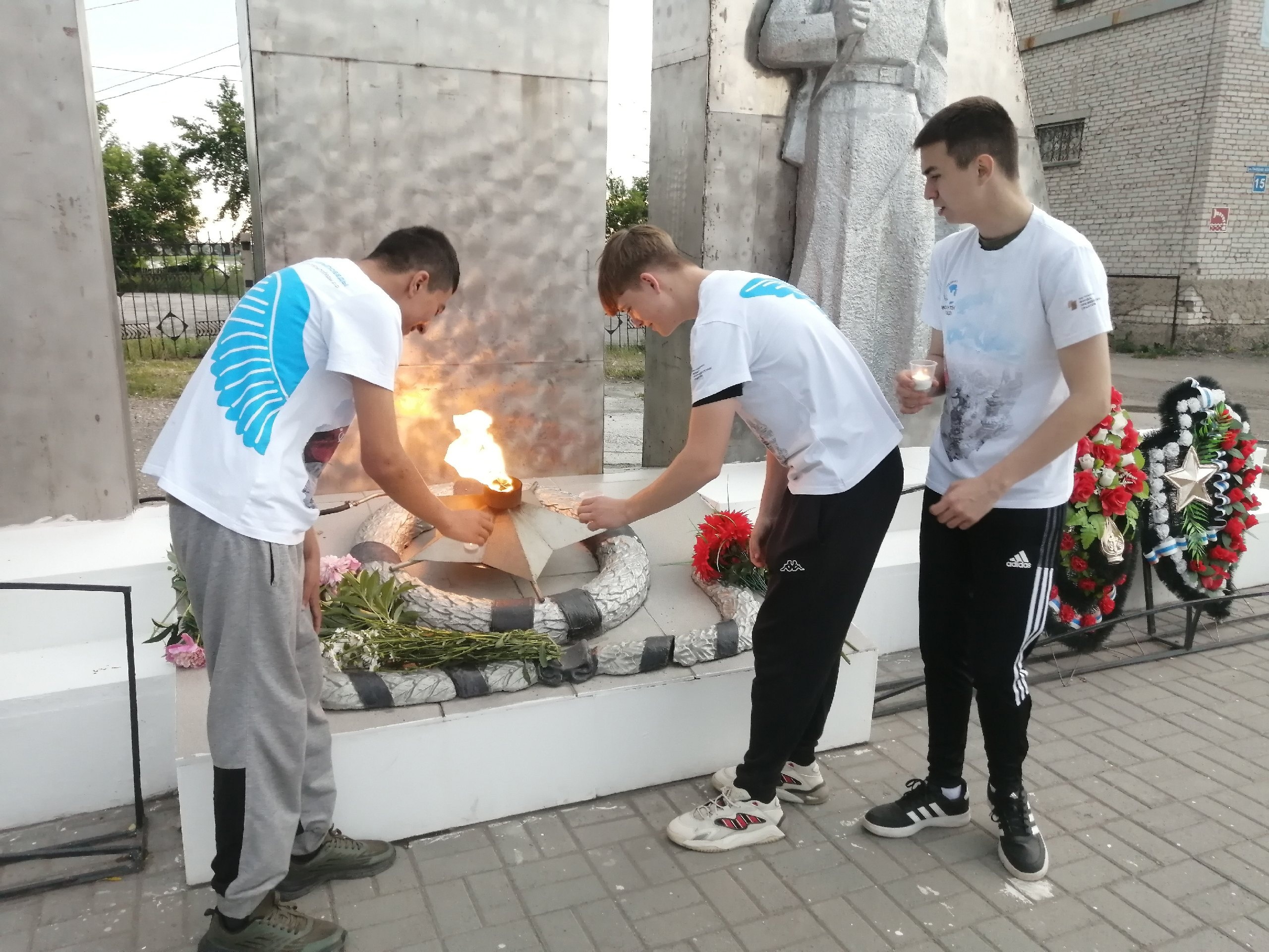 Акция &amp;quot;Свеча памяти&amp;quot;.