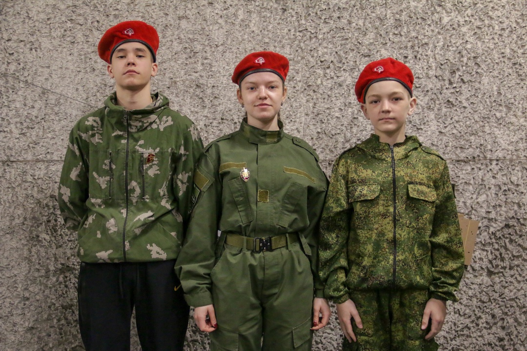 Юнармейское многоборье.